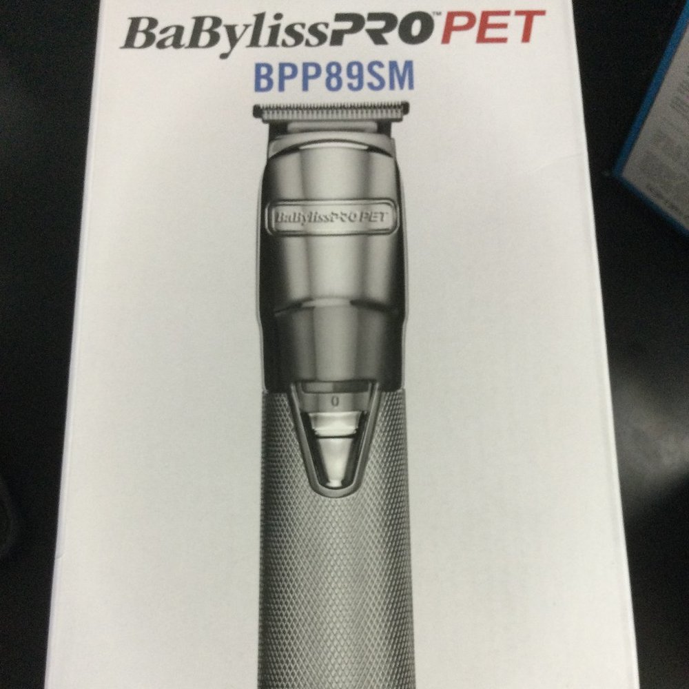- BaByliss PRO Pet Silver Metal Professional Trimmer (Model BPP89SM)